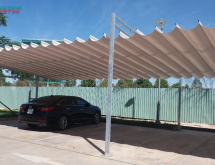 Mái kéo xếp lượn sóng Phường Hiệp An TDM