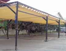 Mái Kéo Xếp Lượn Sóng Lái Thiêu Thuận An